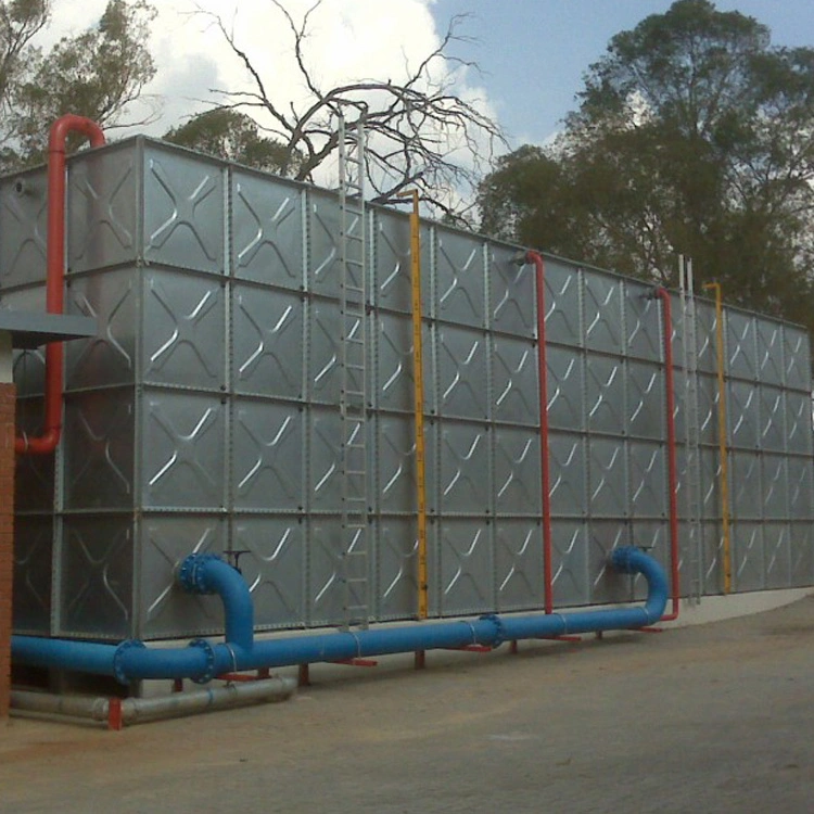 No Leaking Underground 100m3 Hot DIP Galvanized Water Tank