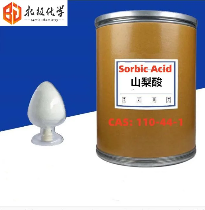 Fast Shipping ácido sórbico CAS 110-44-1 99.9% Branco pó 110-44-1