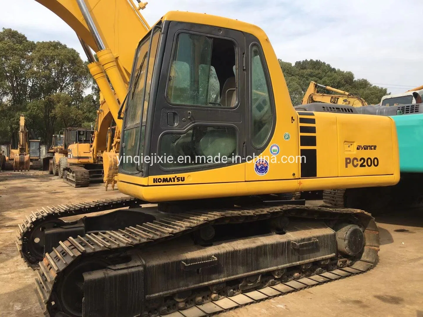 Usadas de excavadora Komatsu PC200-6 Japón Komatsu PC200 original utilizado para la venta de la excavadora