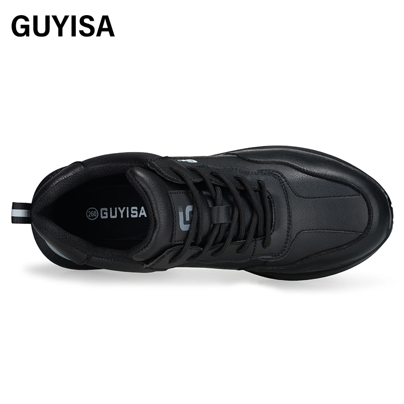 Guyisa 2022 Chaussures de plein air respirable et personnalisable Soft Men's Sports Steel Toe Chaussures de sécurité