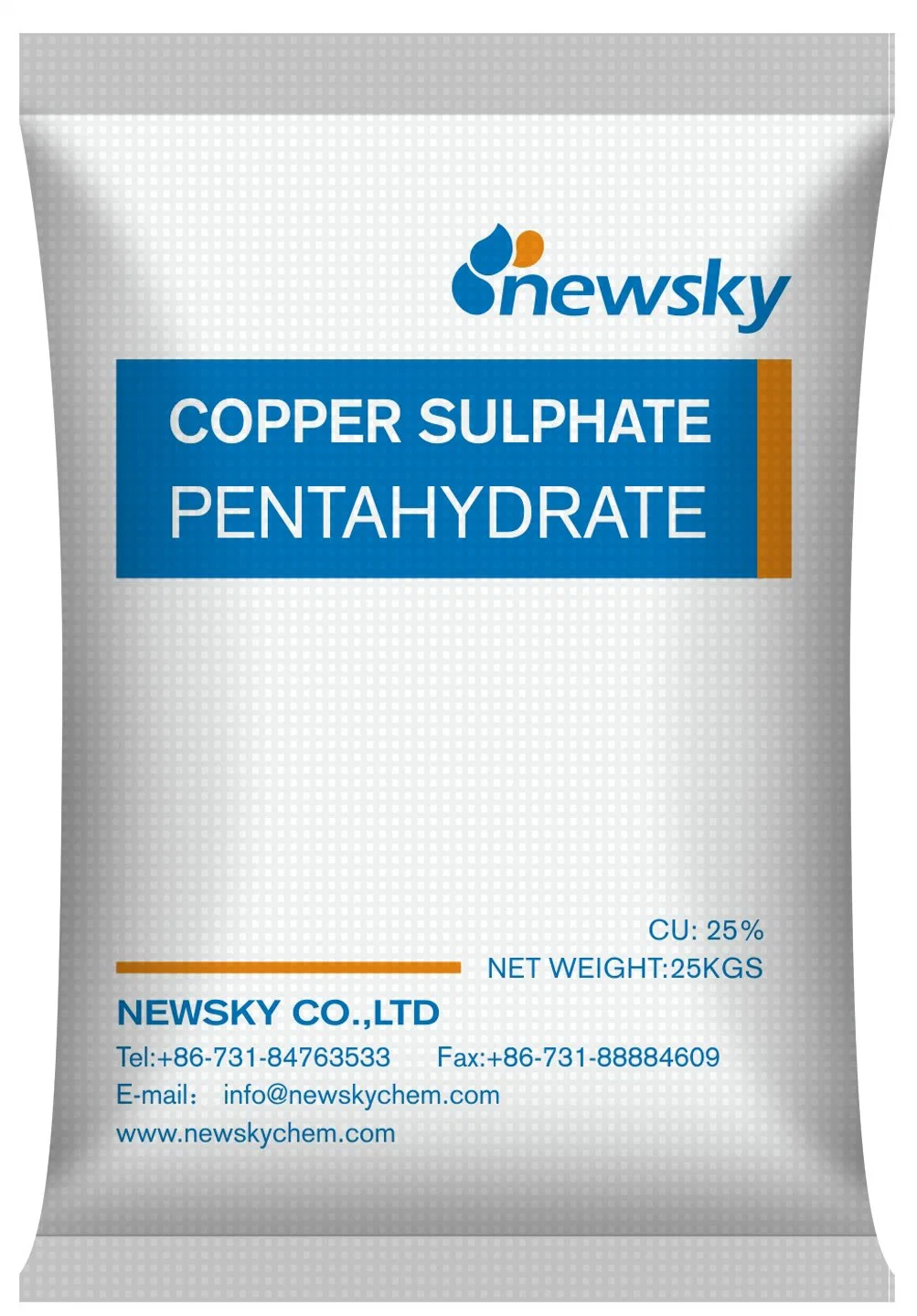 Good Feed Animal Feed Additives Purity 98.5% Copper Sulphate Pentahydrate