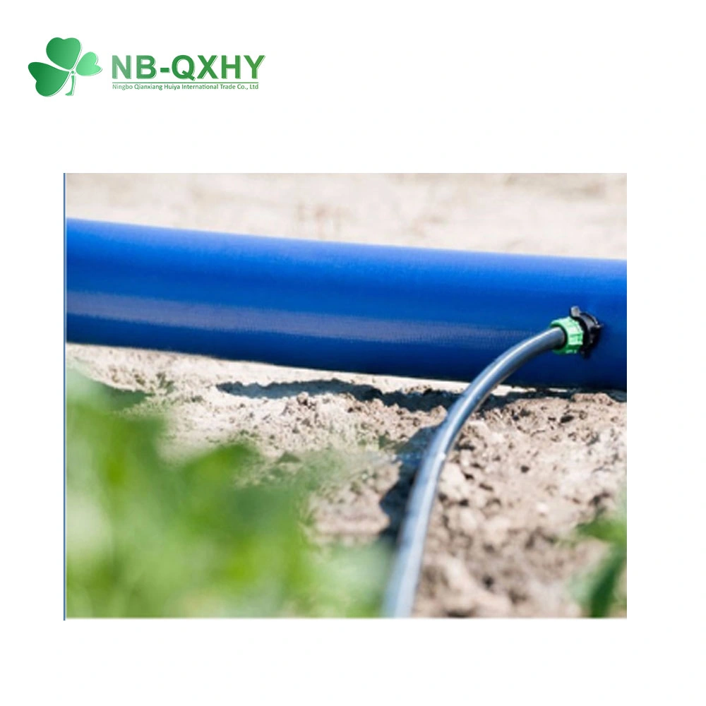 High quality/High cost performance  Blue Water Delivery Hose PVC Layflat Hose for Agriculture Mine Industry