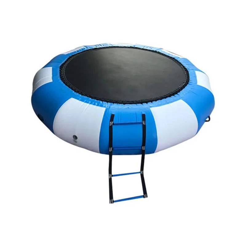 Water Jump Bouncer Platform Floating Jumping Bed Inflatable Water Park Pool Toys