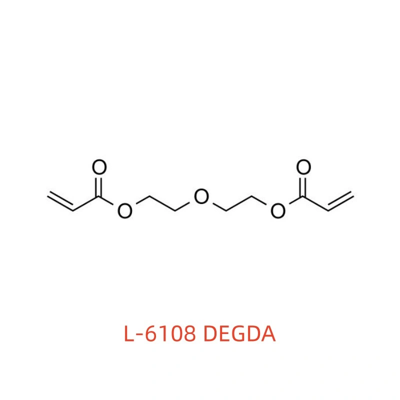 Difunctional acrylate Monomer Active Diluent Photograinable Paint أقل سماكة للتغطيلات فوق البنفسجية، أحبار، ألوان مع قابلية تمدد جيدة CAS#4074-88-8