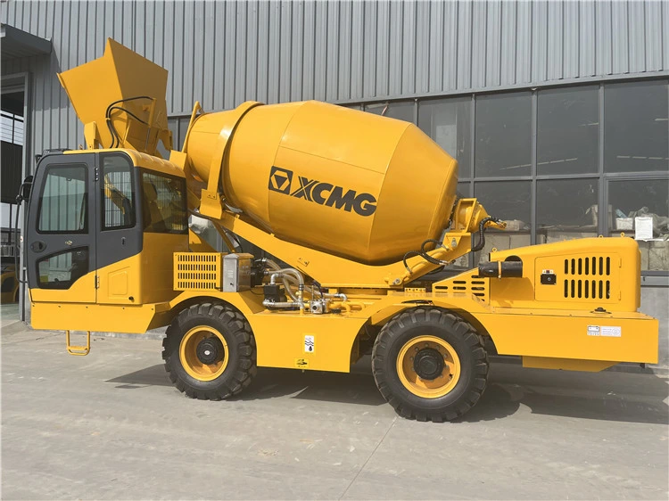 XCMG Concrete Truck Mixer Slm4000I 4m3 Small Mini Self Loading Concrete Mixer