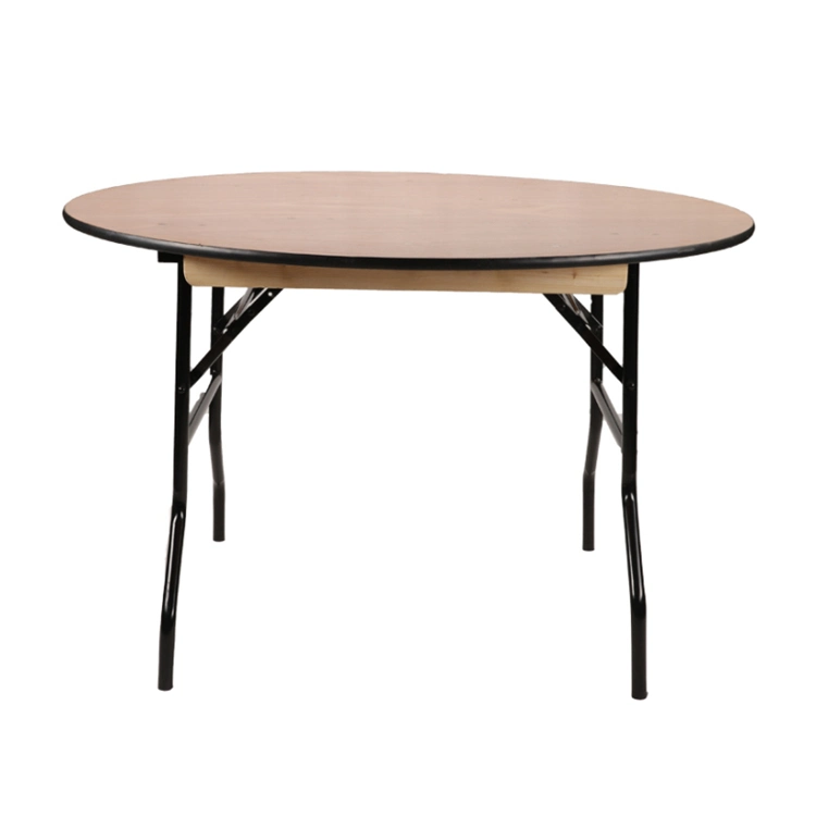 Haute qualité meilleure vente Extension rond en bois de chêne d'Orme moderne ovale de bois de hêtre Banquet Table à manger de pliage