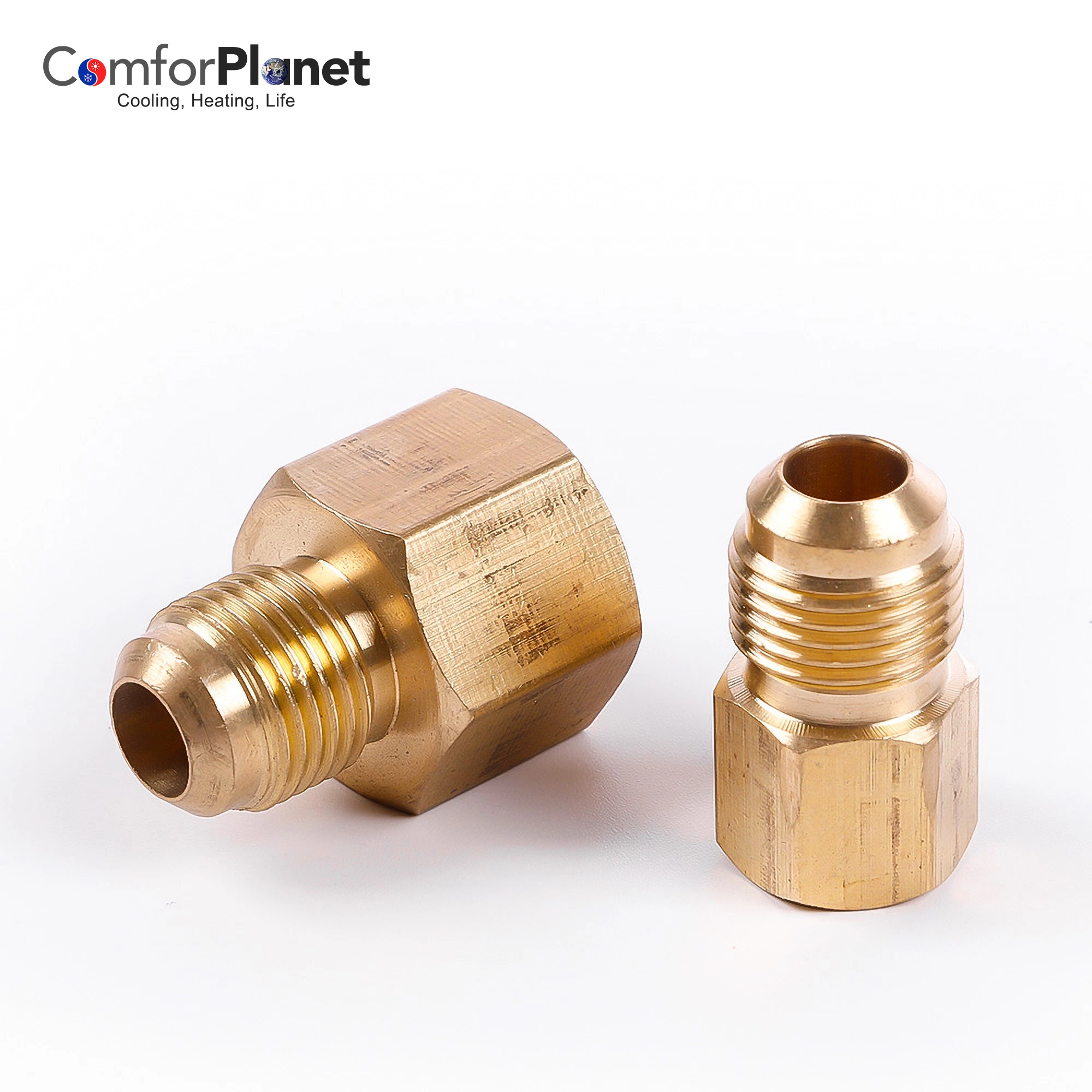 China Brass Fittings 1/4"X1/4" ASME Brass Adapter