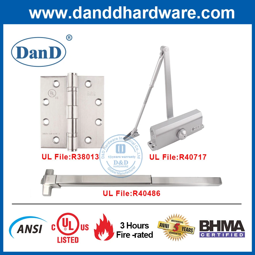 Producto nuevo dispositivo de salida de ANSI UL Rim Barra Antipánico bloquear