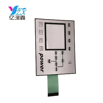 Tastatur Auto visuelle Panel Folientastatur mit Kuppel geprägt