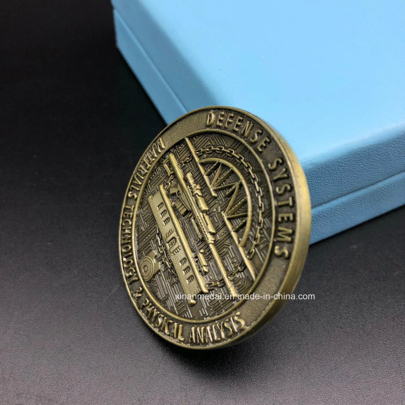 The Custom Antique Gold Metal Souvenir Coins Are Used for Military Purposes