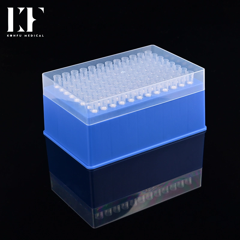 Hospital Use 20UL Beckman Automatic Pipette Tips for Cell Biology DNA Detection