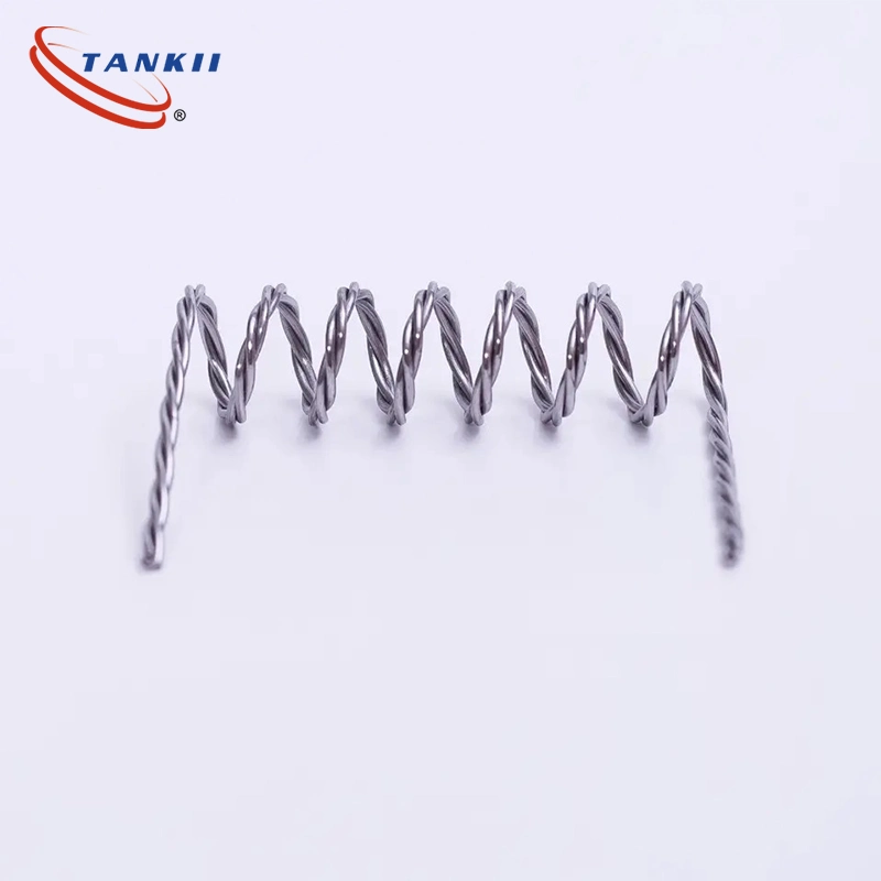 Tankii Customized straight leg tungsten wire in various shapes / tungsten twisted heater