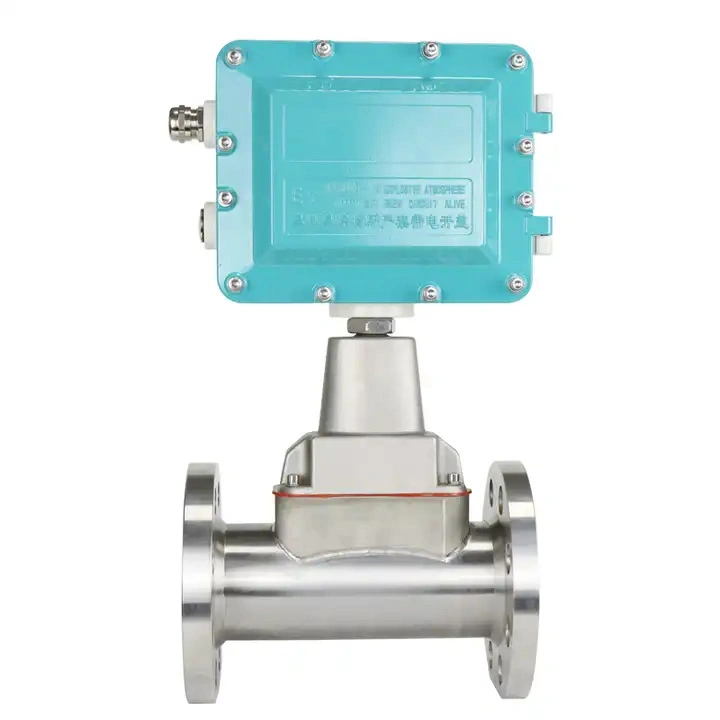 Best Price GPRS RS485 Industrial Compressed Air Natual Gas Turbine Flow Meter