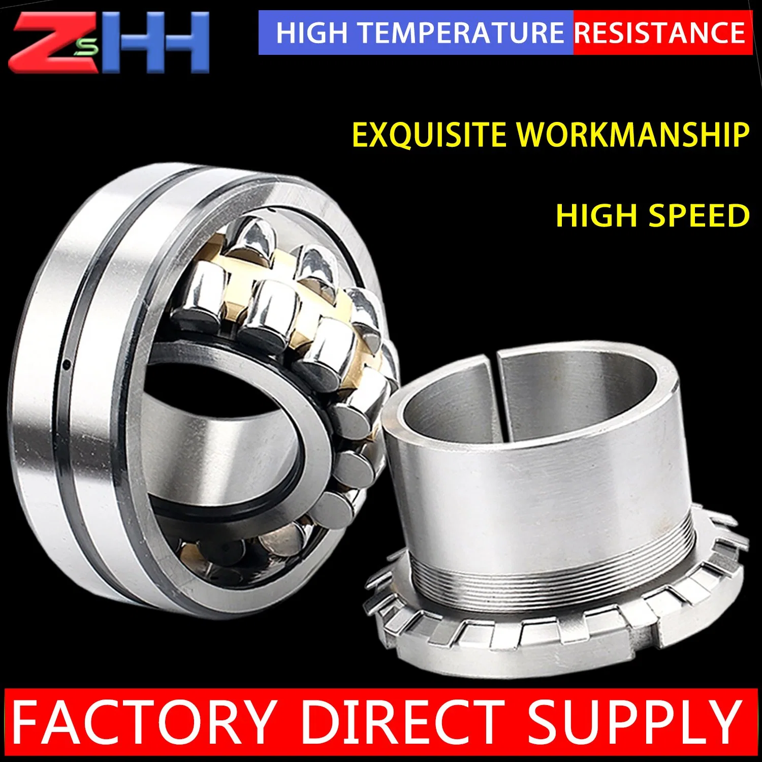 Good Price	Chrome Steel 22212 Ca Spherical Roller Bearing