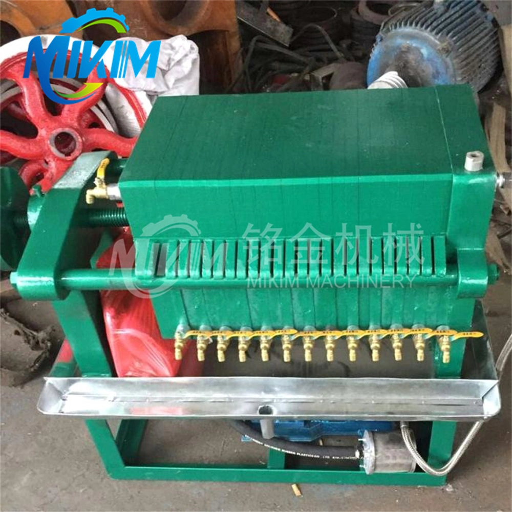 Engine Oil Filter Stainless Steel Oil Purifier Plate and Frame Filter Press Equipment Sunflower Soybean Peanuts Oil Making Production Line