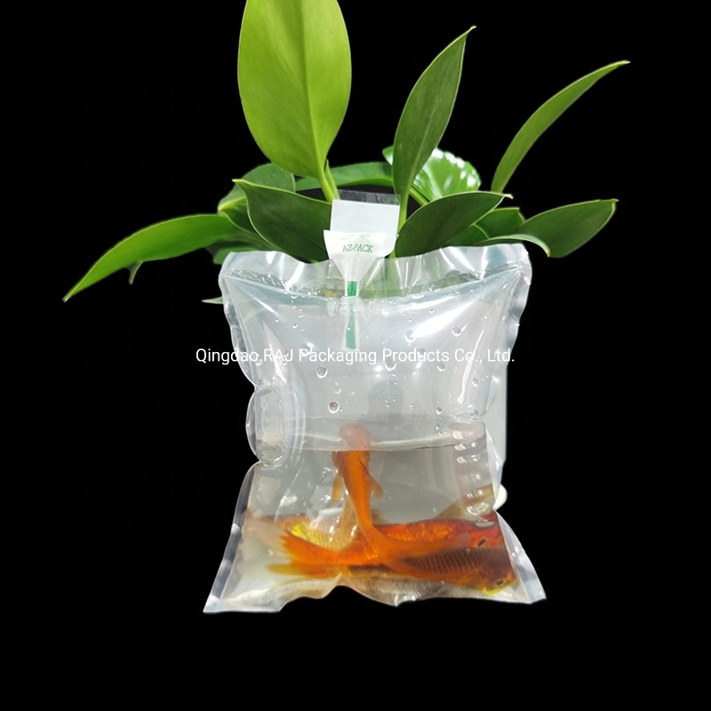 Inflatable Fish Plastic Bags Live Fish Shipping Bags for Aquarium