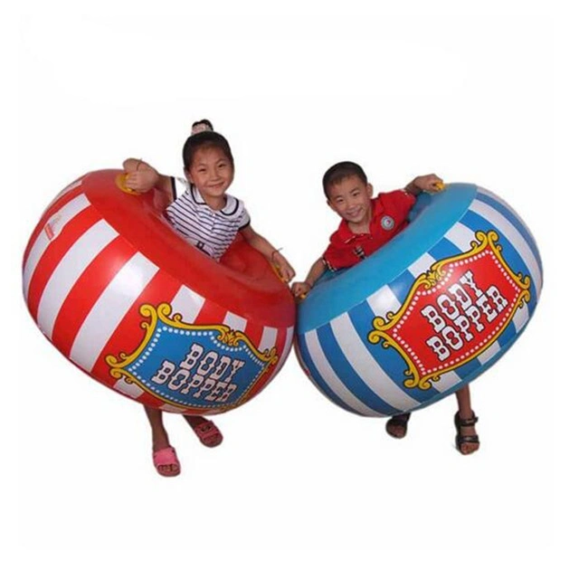 Juegos al aire libre hacer estallar la burbuja de cuerpo de Batalla inflables juguetes Bopper Zorb Ball Bumper Ball Palo Juguetes