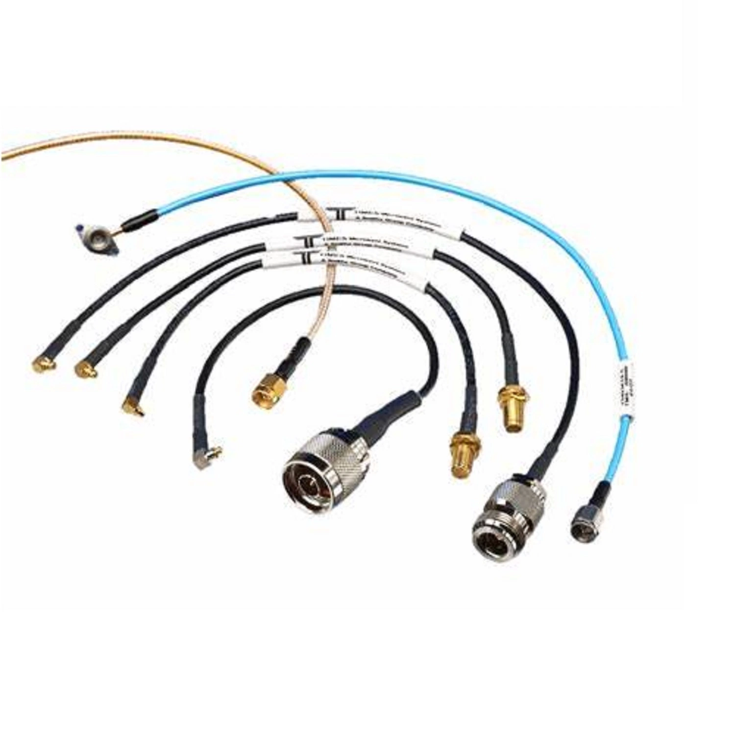 Adaptado de moldeo de OEM y ODM Conjunto de cable coaxial RF para el sistema de conferencia Romote