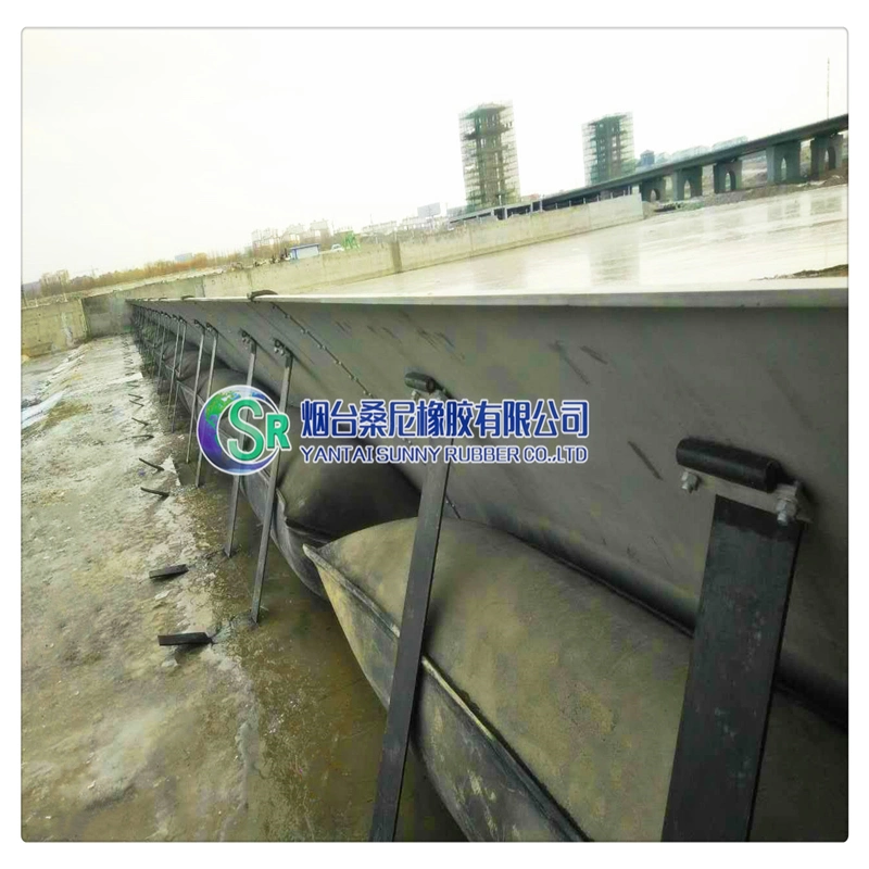 Rubber Sheet with Steel Gate for Irrigation