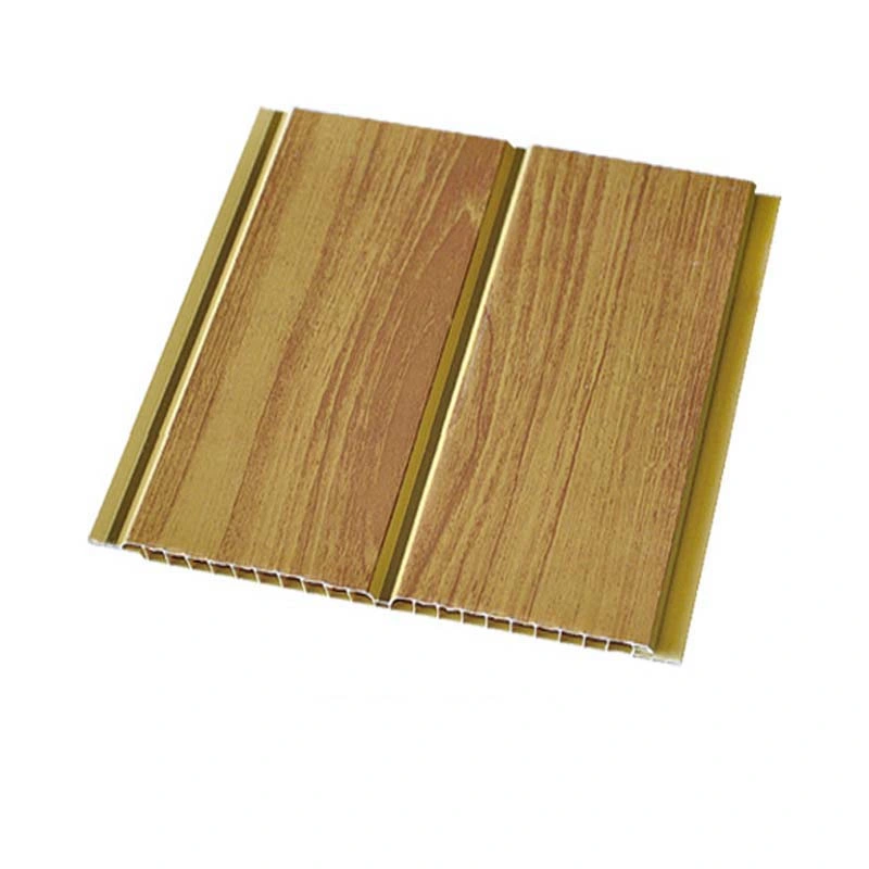 High quality/High cost performance  Wood Grain PVC Wall Panels False Ceiling Ceiling Board Ceiling Tile Plasterboard PVC Ceiling for Walls From Professional Chinese Supplier