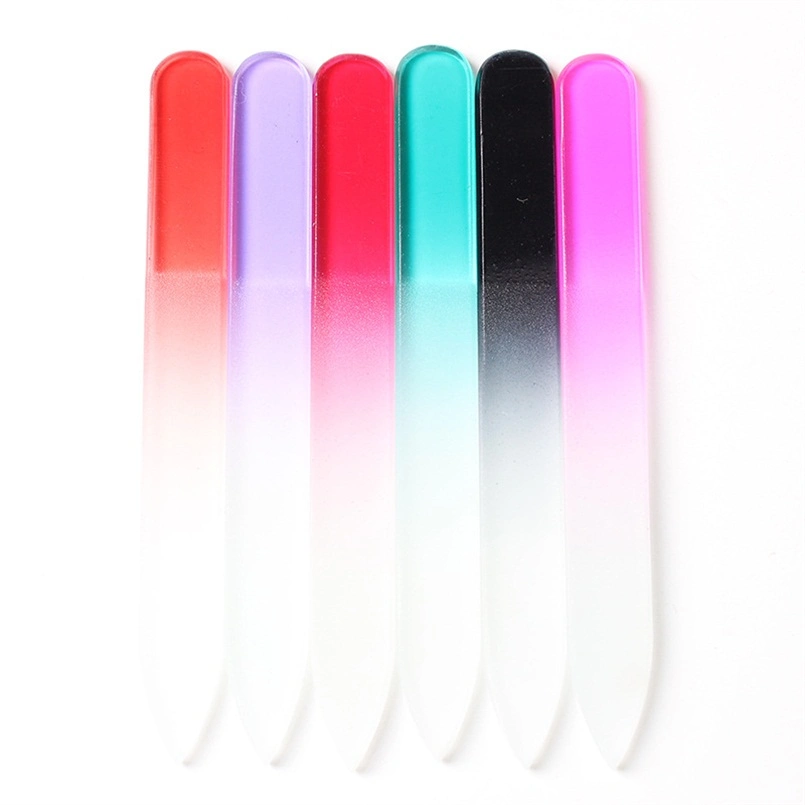 Fashion Design Custom Professional Glass Nail Art Tool Nail File for Promotion NF7034