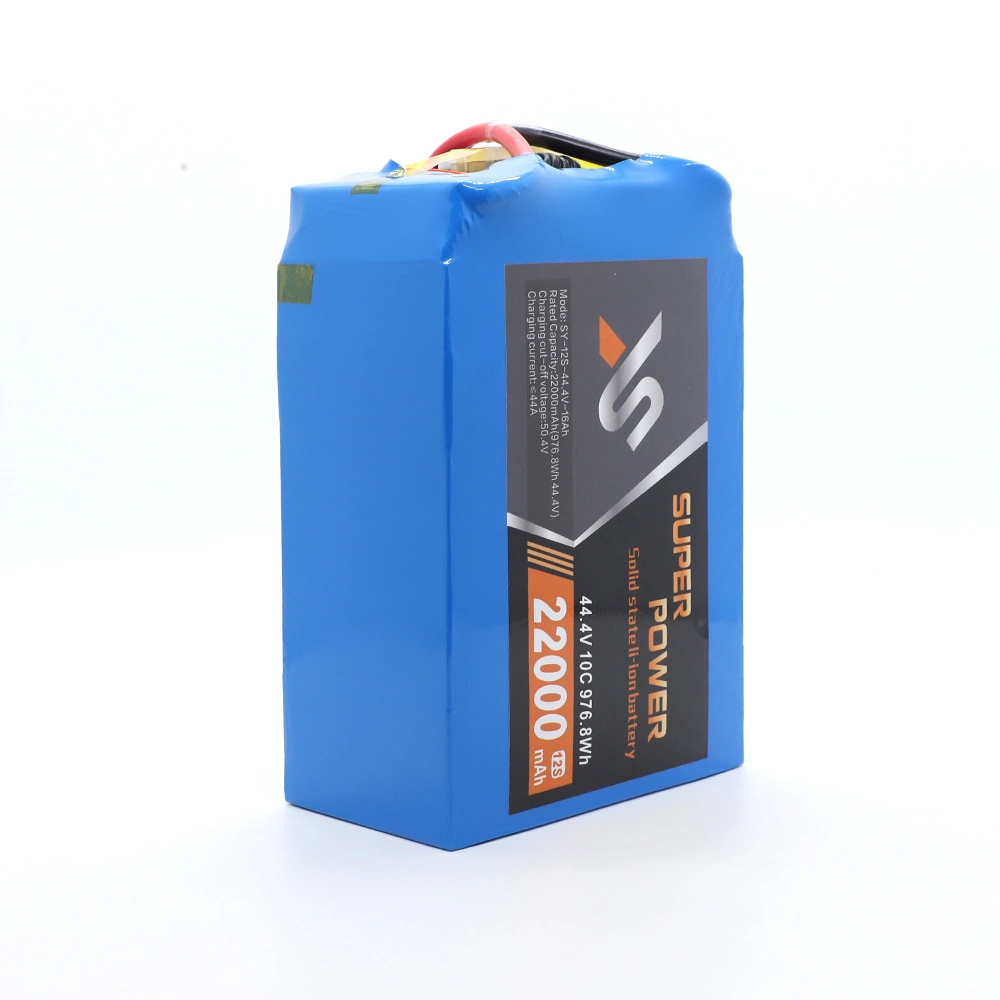 12s 22000mAh 10c 44.4V Aircraft Model Lipo Battery for Uav RC Plane Drone