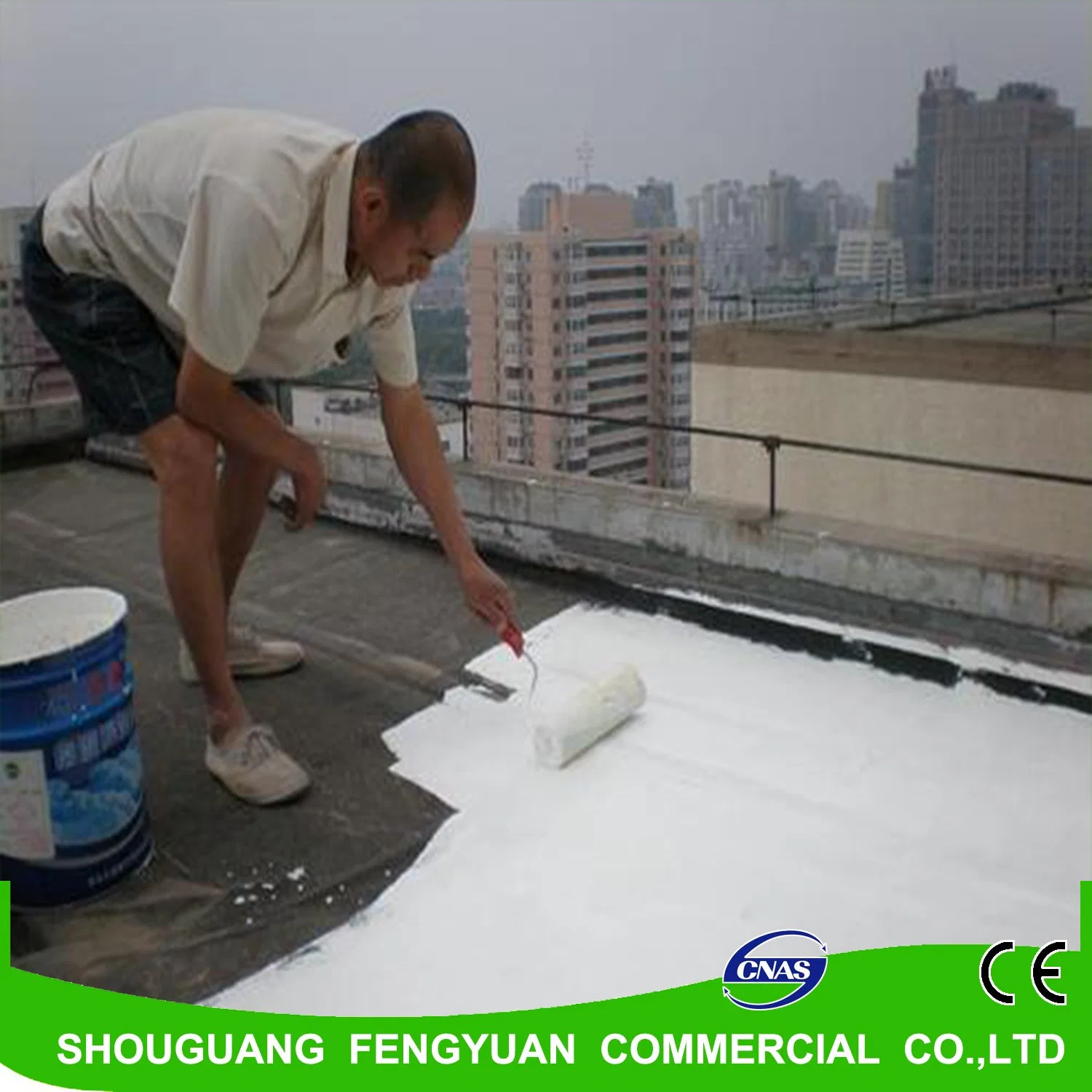 Thermal Insulation Reflective Lower Temperature Cooling Coating for Roof Wall Equipment