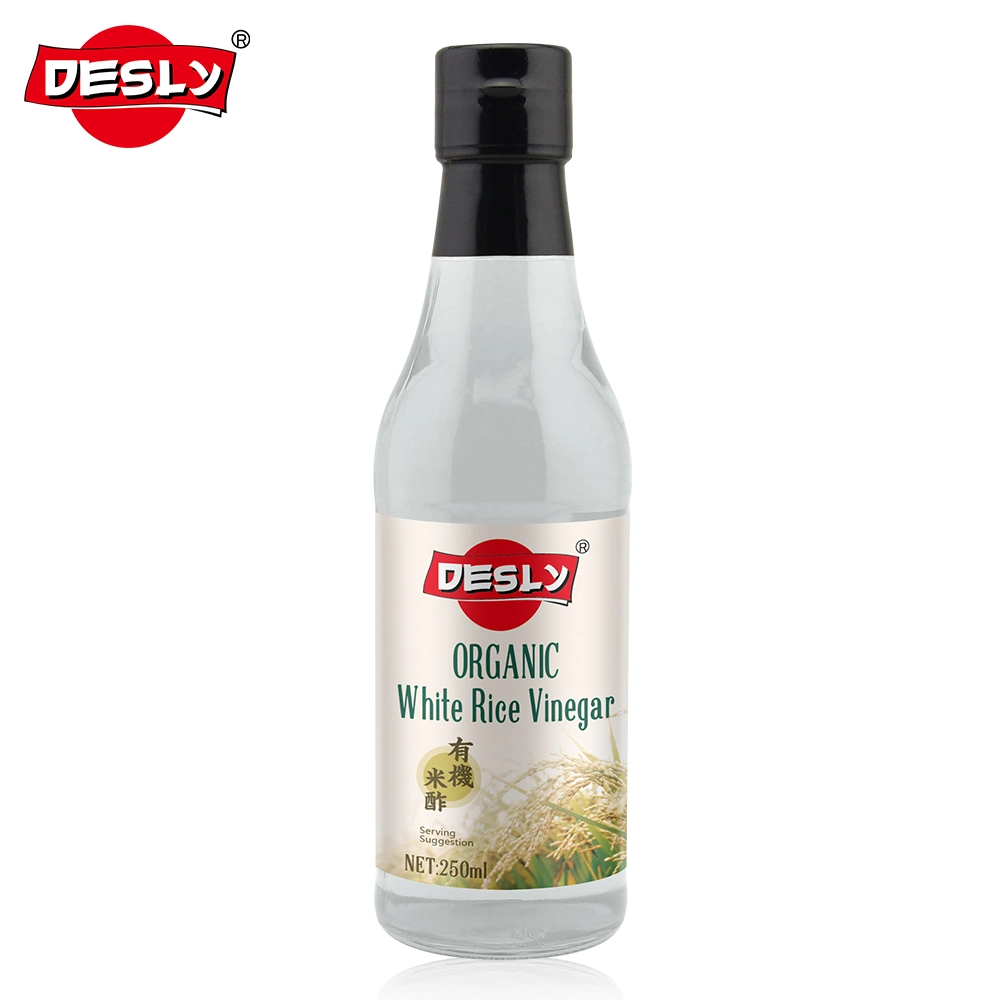 Natural Fermentation High quality/High cost performance  Organic Sour Seasoning Wholesale/Supplier 500 Ml Organic White Rice Vinegar for Supermarkets, Restaurants, Food Industy