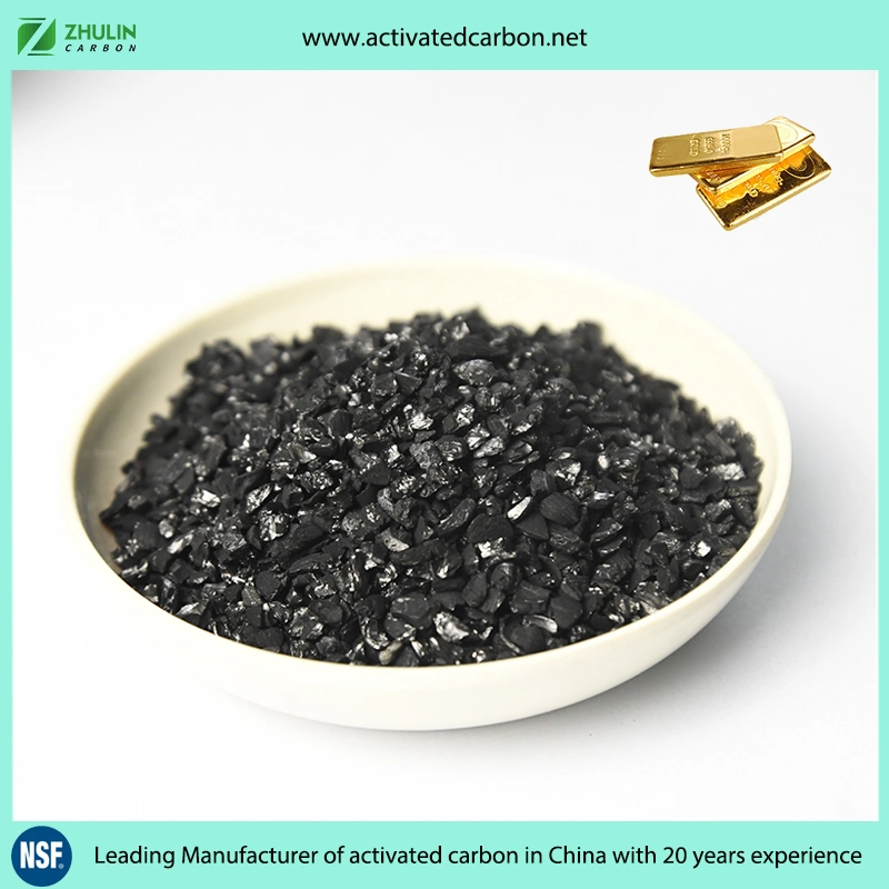 Zhulin Iodine No1050 Activated Carbon Gold Purification Ctc