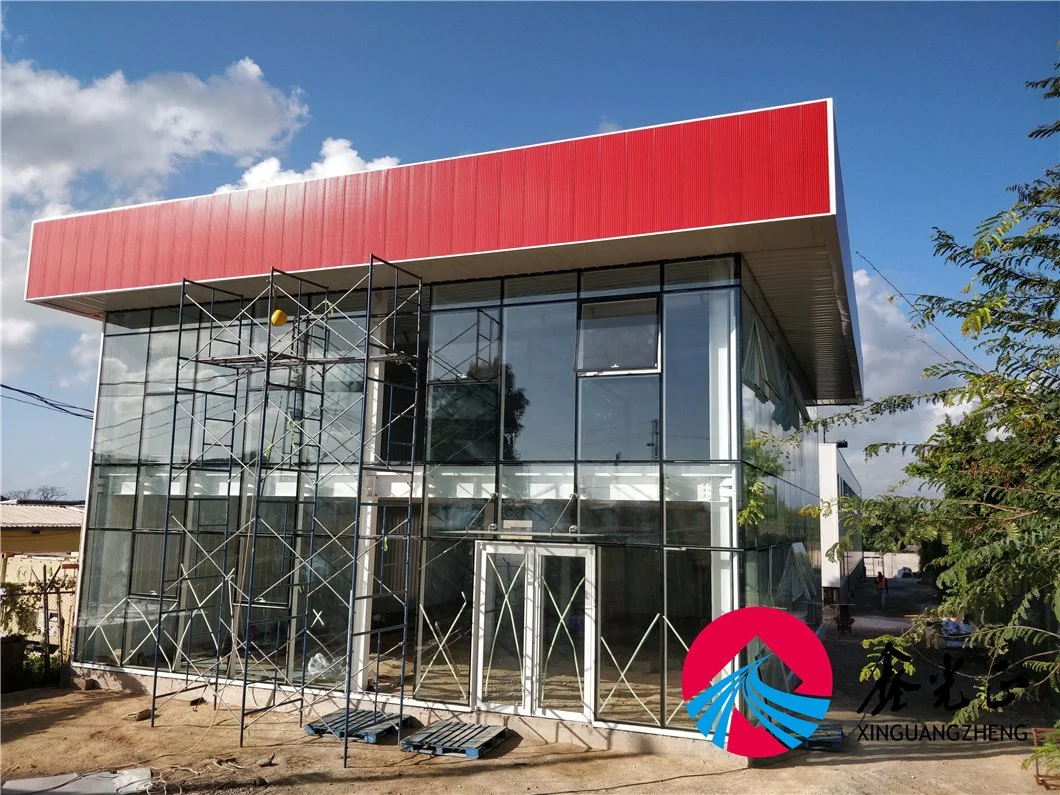 Aruba Frame Structure Warehouse Steel Construction Building Material Showroom