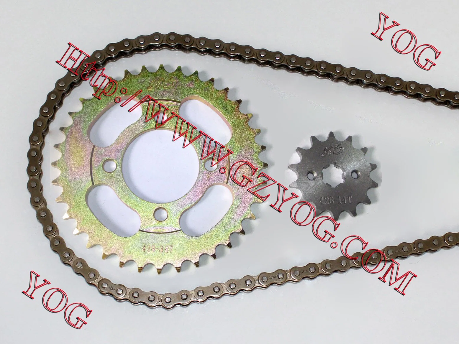 Motorcycle Spare Parts Chain System for Dy100