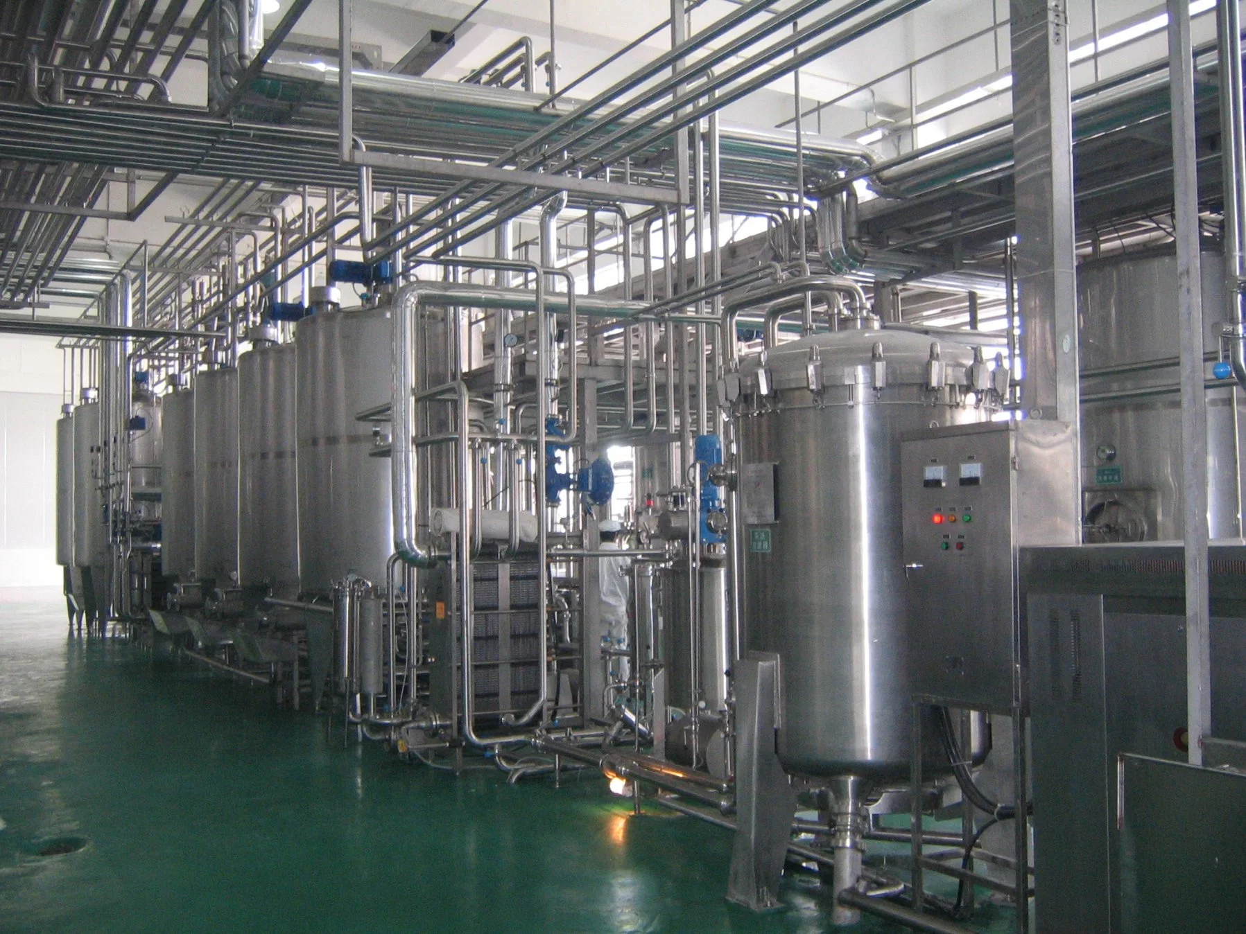 Full Automatic Turnkey Project for Dairy Processing Line