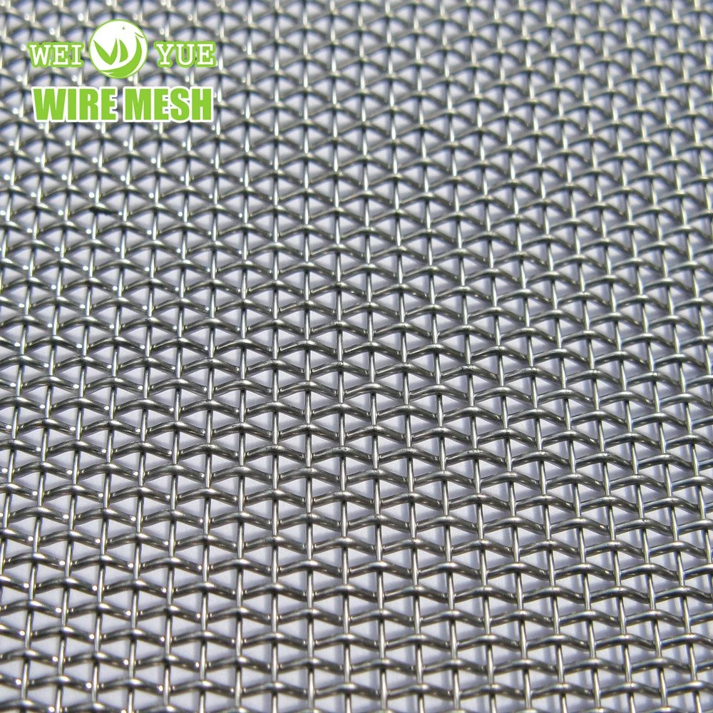 Malla de alambre de acero inoxidable 304 316 de alta calidad para filtro, tela de malla de metal, malla cuadrada, tejido de malla, malla tejida de alambre de tejido holandés invertido