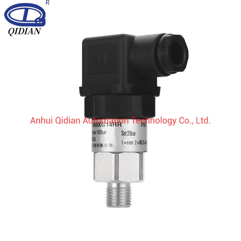 China Factory Industrial Pressure Switch Stainless Steel Diaphragm Pressure Controller Pressure Diaphragm Piston Controller Oil Pressure Hydraulic Pressure