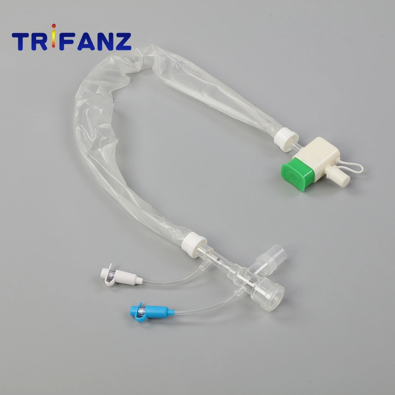 Factory Price Medical Use Disposable 12 14 16 French 72 Hours Closed Suction Catheter with FDA ISO13485