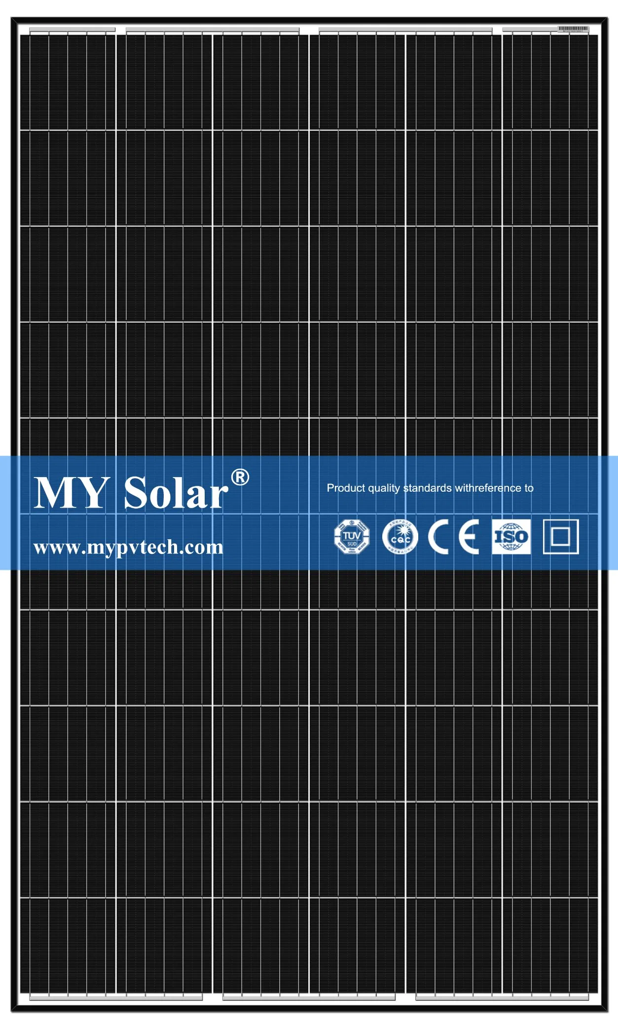 Precio más bajo de alta eficiencia al aire libre en la azotea de 320W de las células solares mono