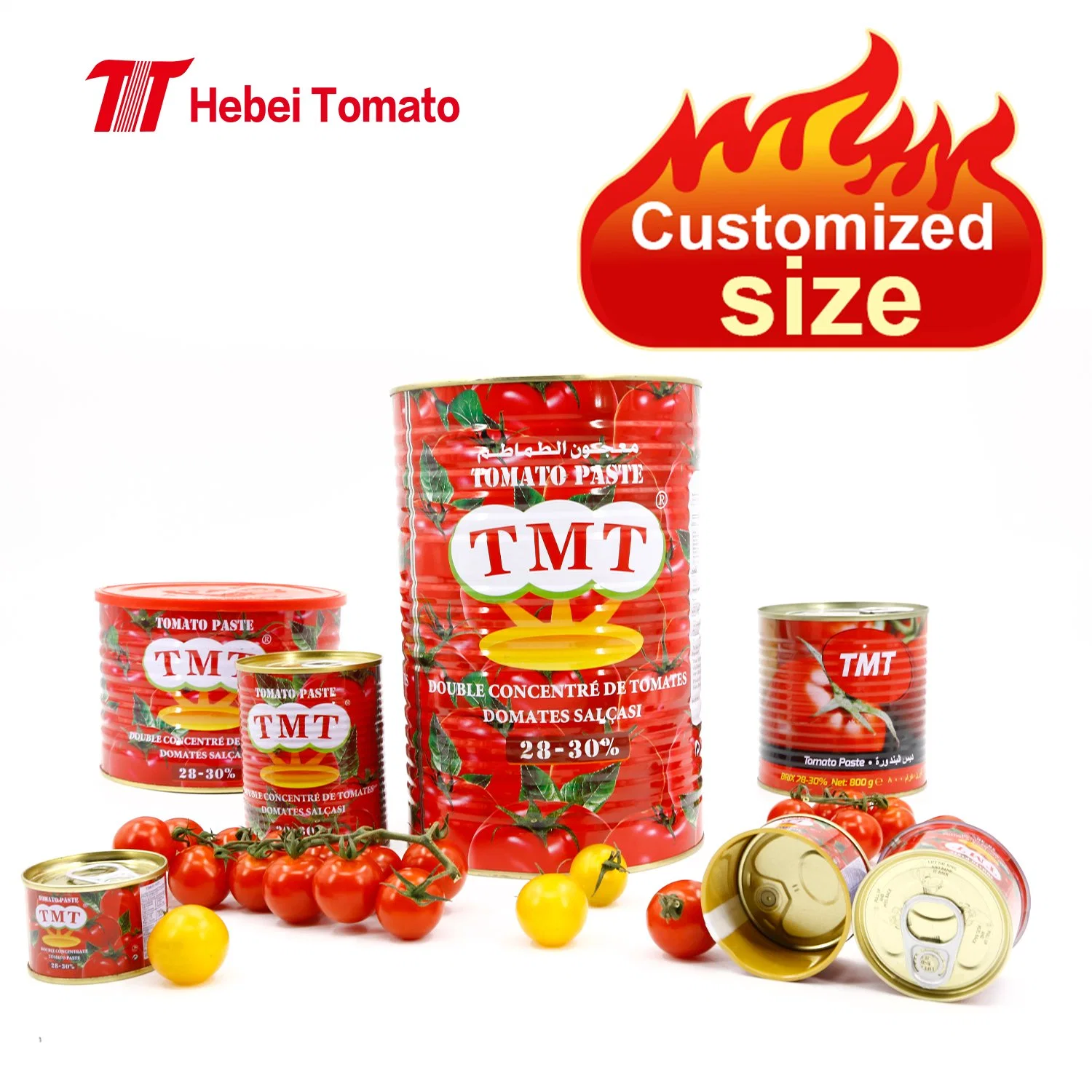 Low Cost Price Sweet Tomato Paste Tin Canned Aseptic Tomato Paste Cold Break