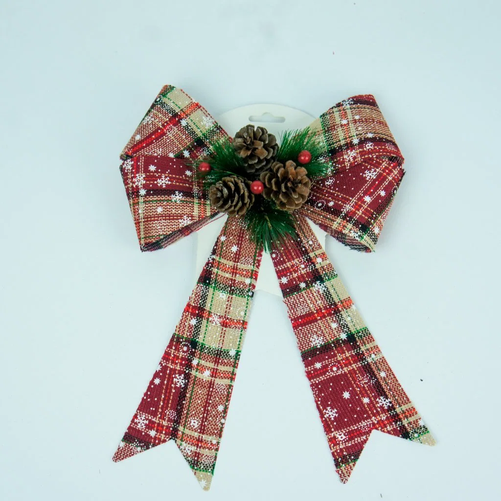 Elegant Handmade Tree Decoration Home Ornament Christmas Ribbon Bows14