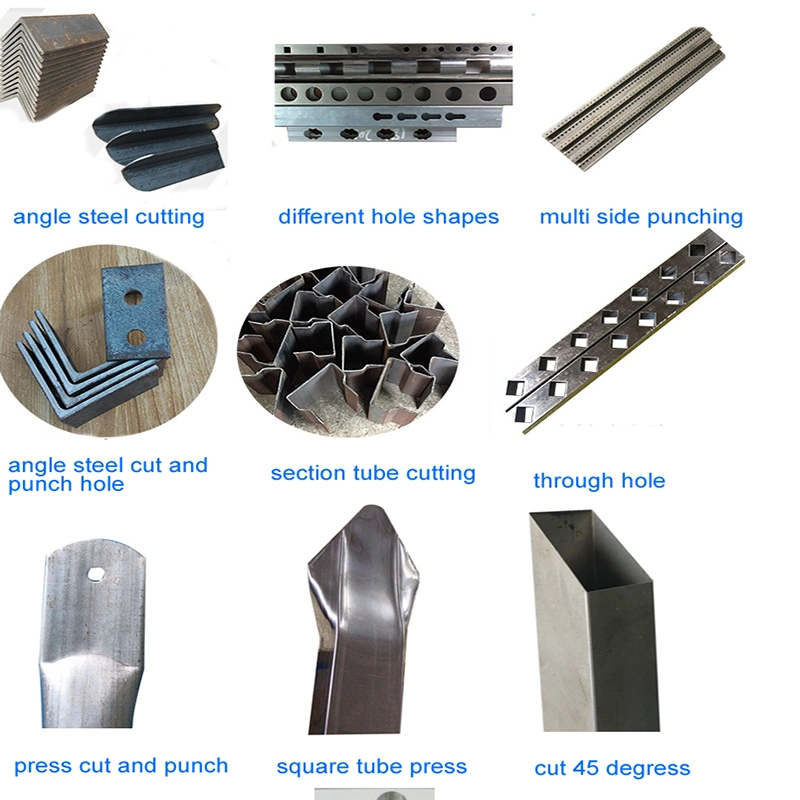 Ventanas de Seguridad de Acero inoxidable CNC máquina automática de perforación hidráulica con Corte