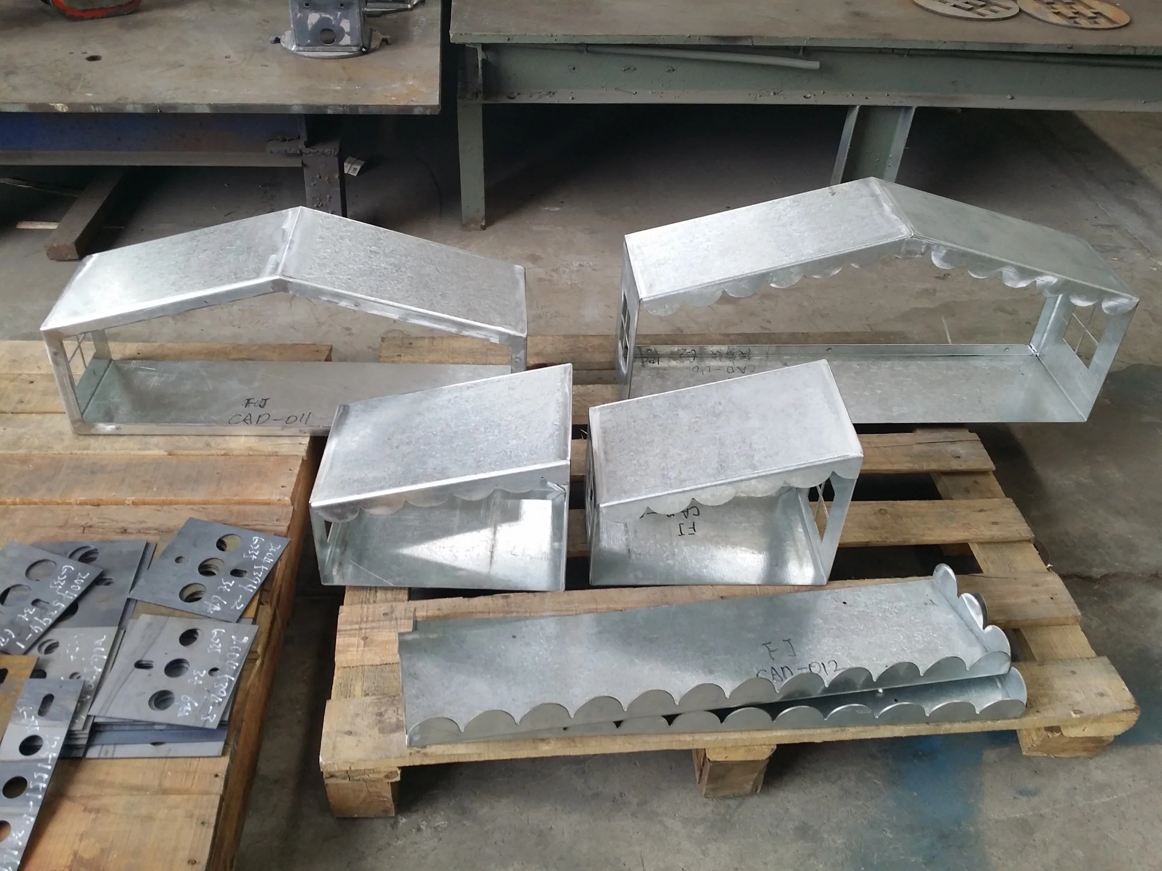 Customized Metal Fabrication Sheet Metal Aluminum Pet House Bending Processing Parts