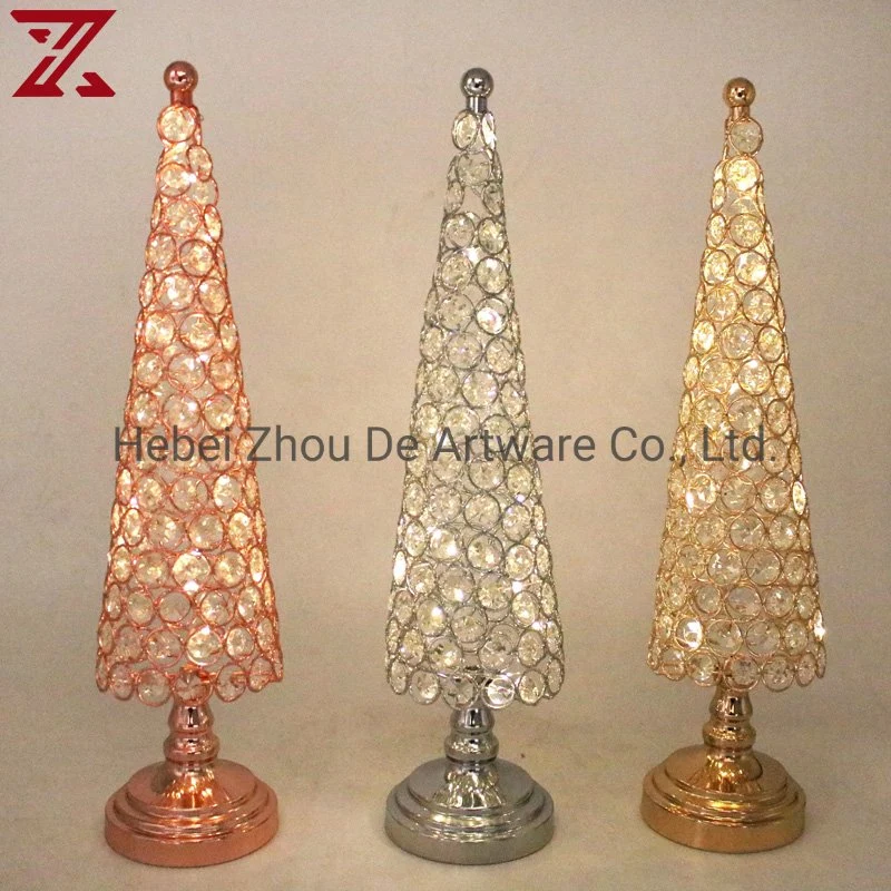 Wholesale/Supplier Crystal Decoration Party LED Light Christmas Tree Gifts for Festival Party Decor