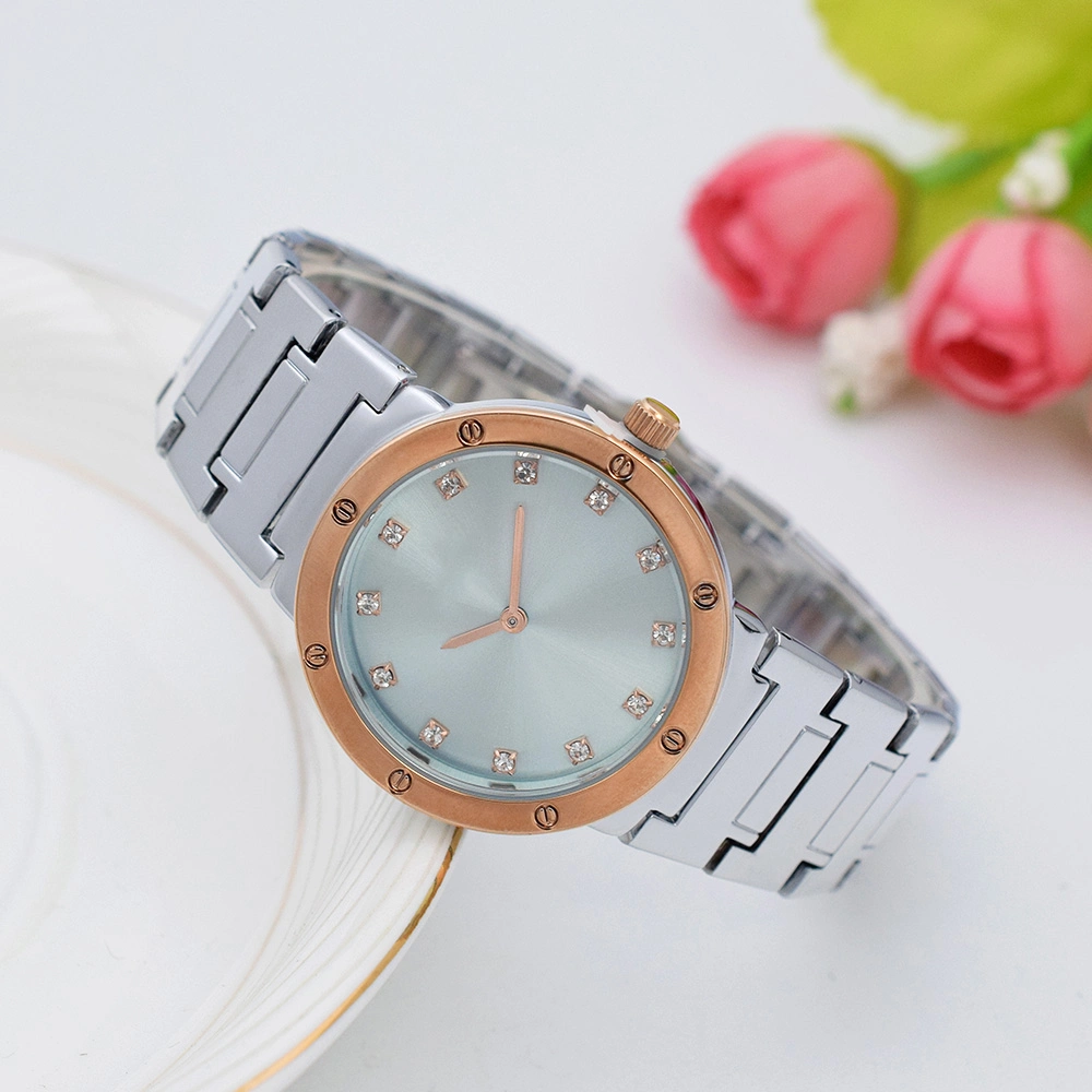 Elegant Lady Watch Alloy Watch Factory Gift Watches for Promotion