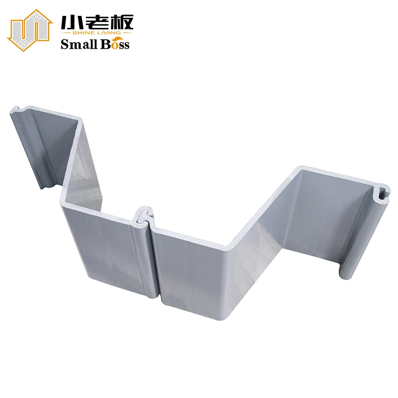 Grey Color U/Z Type Plastic Material PVC Sheet Piling for Protection of Foundation Structures