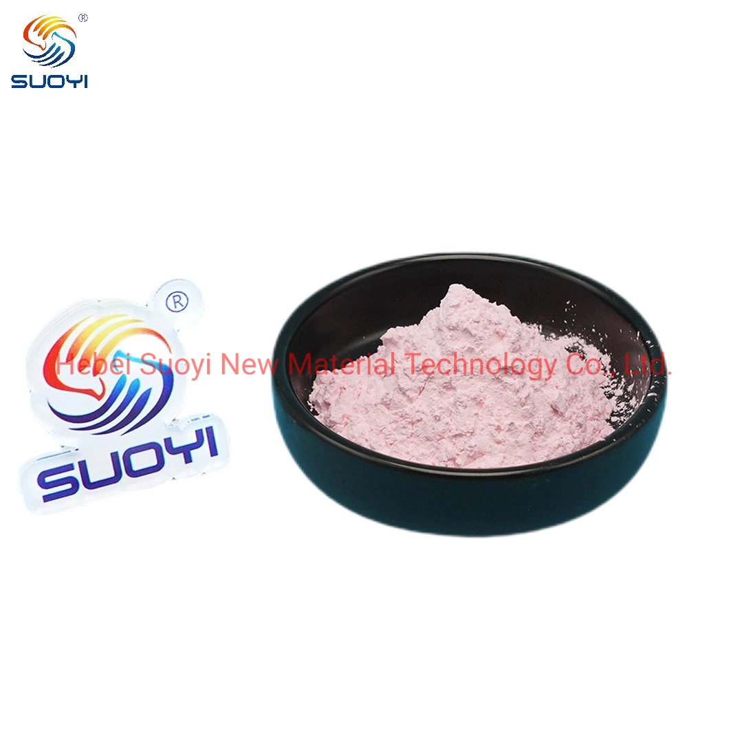 High Pure Pink Color Rare Earth Er2o3 Nanopowder Purity: 99.5% (REO) 99.99% CAS No. 12061-16-4 Used for Ceramics as a Stable Pink Colorant