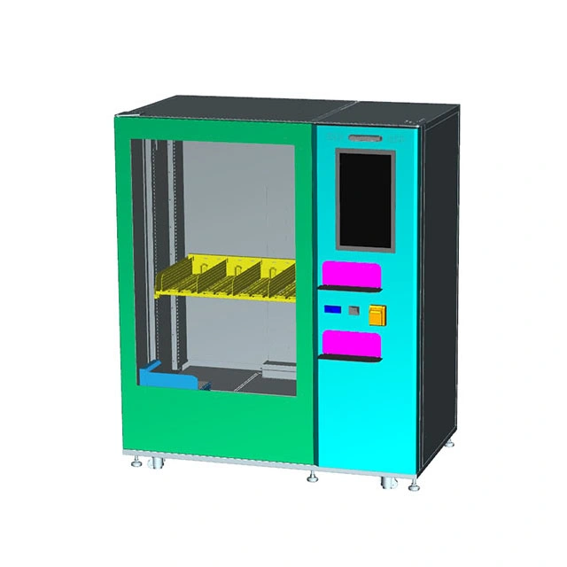 Novos Produtos a venda directa de fábrica venda quente batatas fritas Automática Pizza comida quente da máquina de venda automática com forno