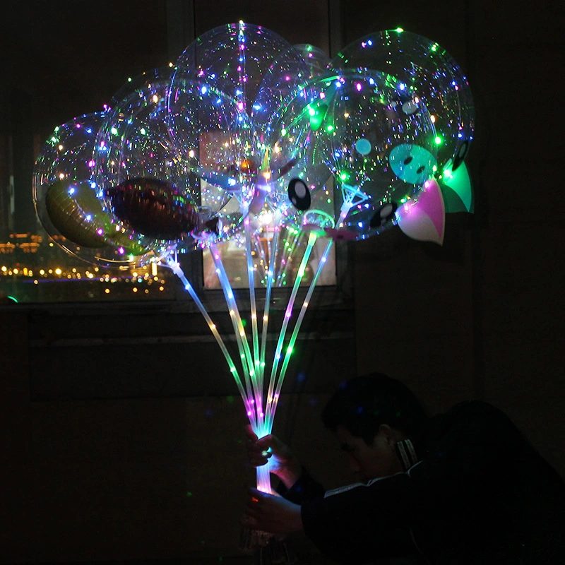 Balão de fornecimentos por balão LED transparente