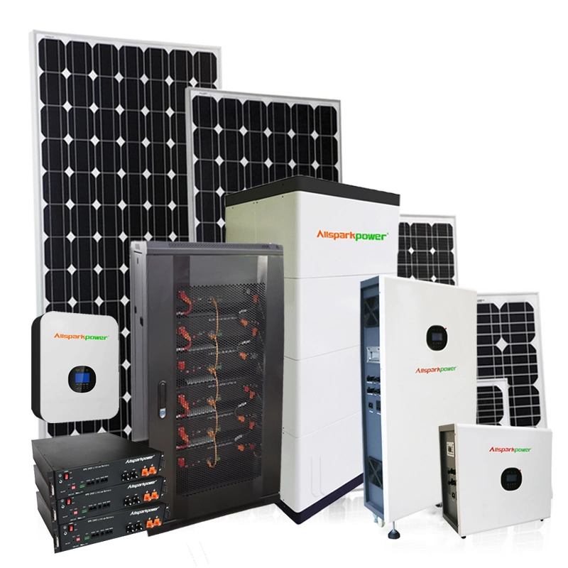 Long Life High Charge and Discharge Efficiency Import Solar Panel Home Solar Renewable Energy System Solar Power for Home 3kw 5kw 8kw 4.8kwh