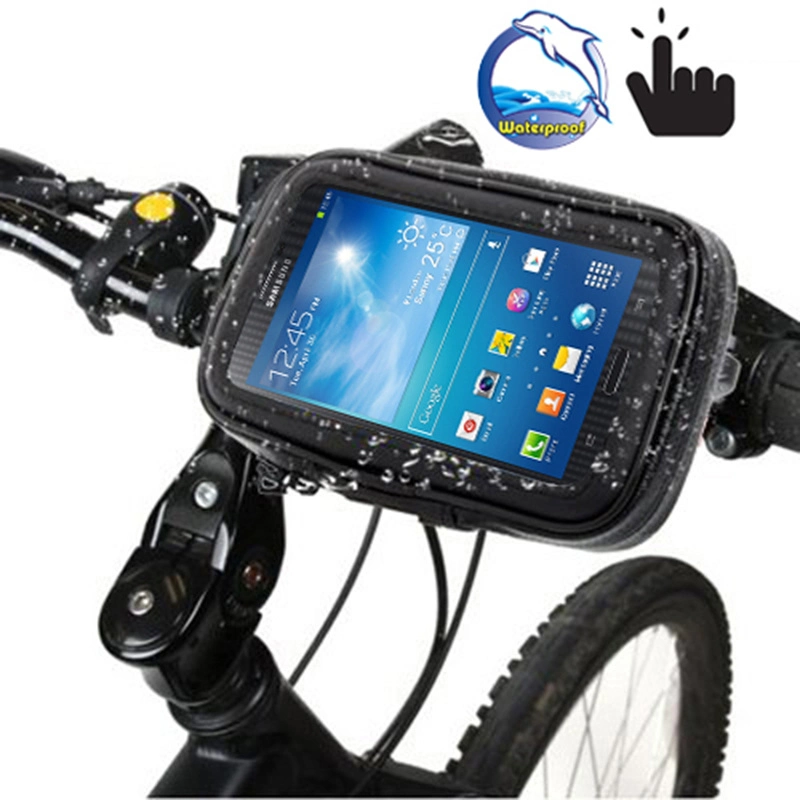 Bicycle Mobile Phone Mount Holder Waterproof Cellphone Bag Wbb13277