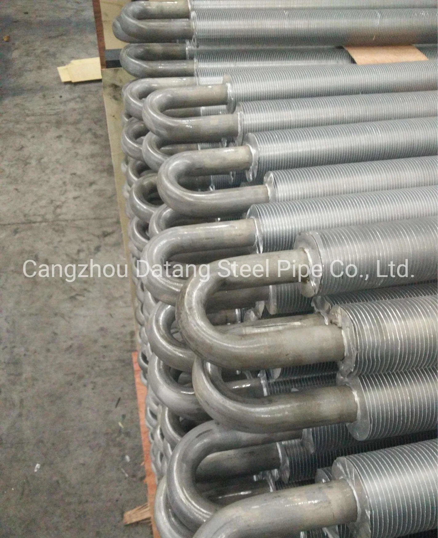 220V 1.5kw Heating Pipe U Type Finned Electric Heat Pipe, Extruded Finned Tube