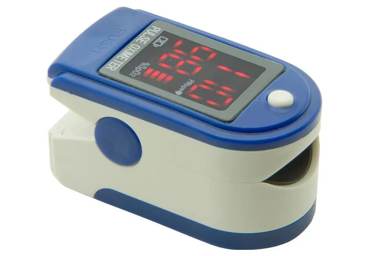 Medical Accurate Interior Battery Finger Blood Pressure Oximeter Monitor